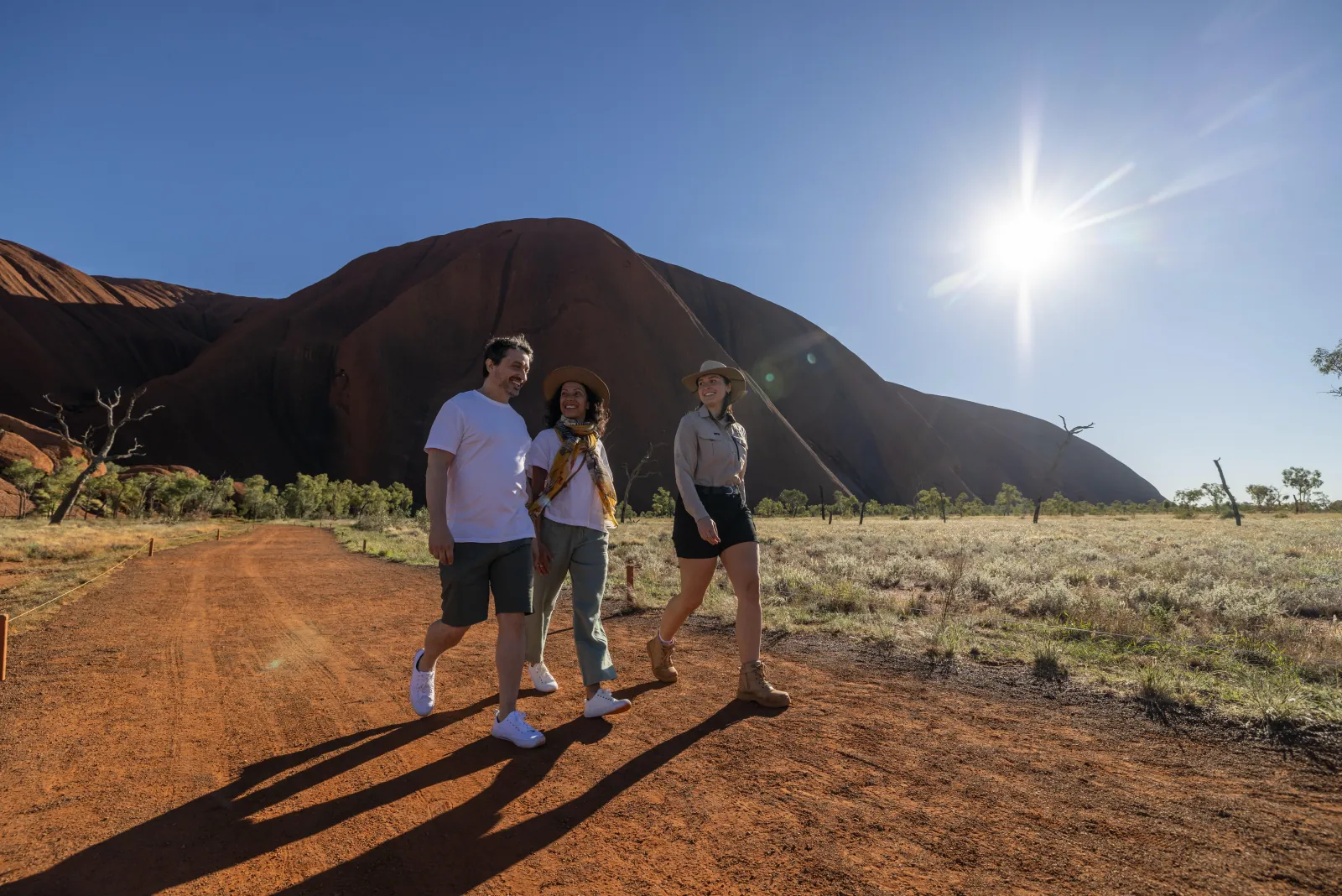 Uluru: Guided Trek of Uluru's Base in a Small Group